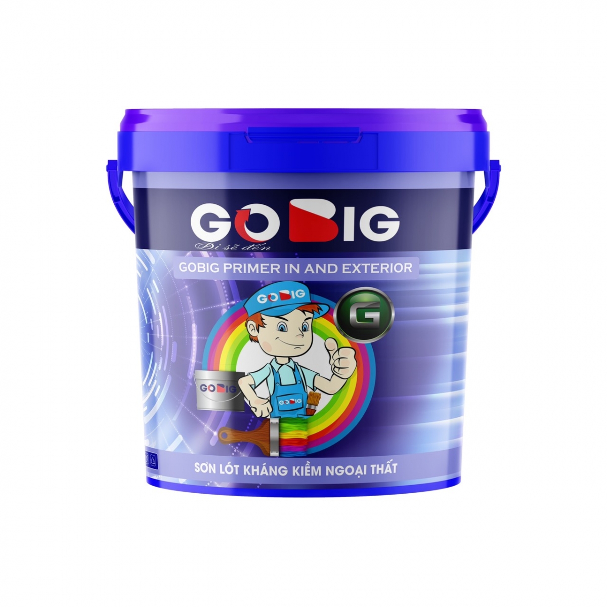 SƠN LÓT KHÁNG KIỀM NGOẠI THẤT CAO CẤP GOBIG PRIMER IN AND EXTERIOR