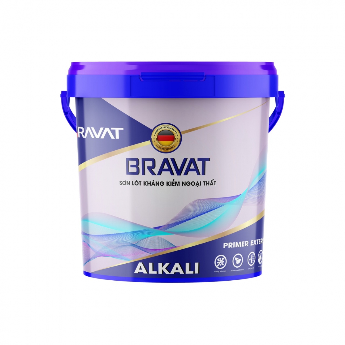 Sơn lót chống kiềm ngoại thất cao cấp Bravat Alkali Primer Exterior