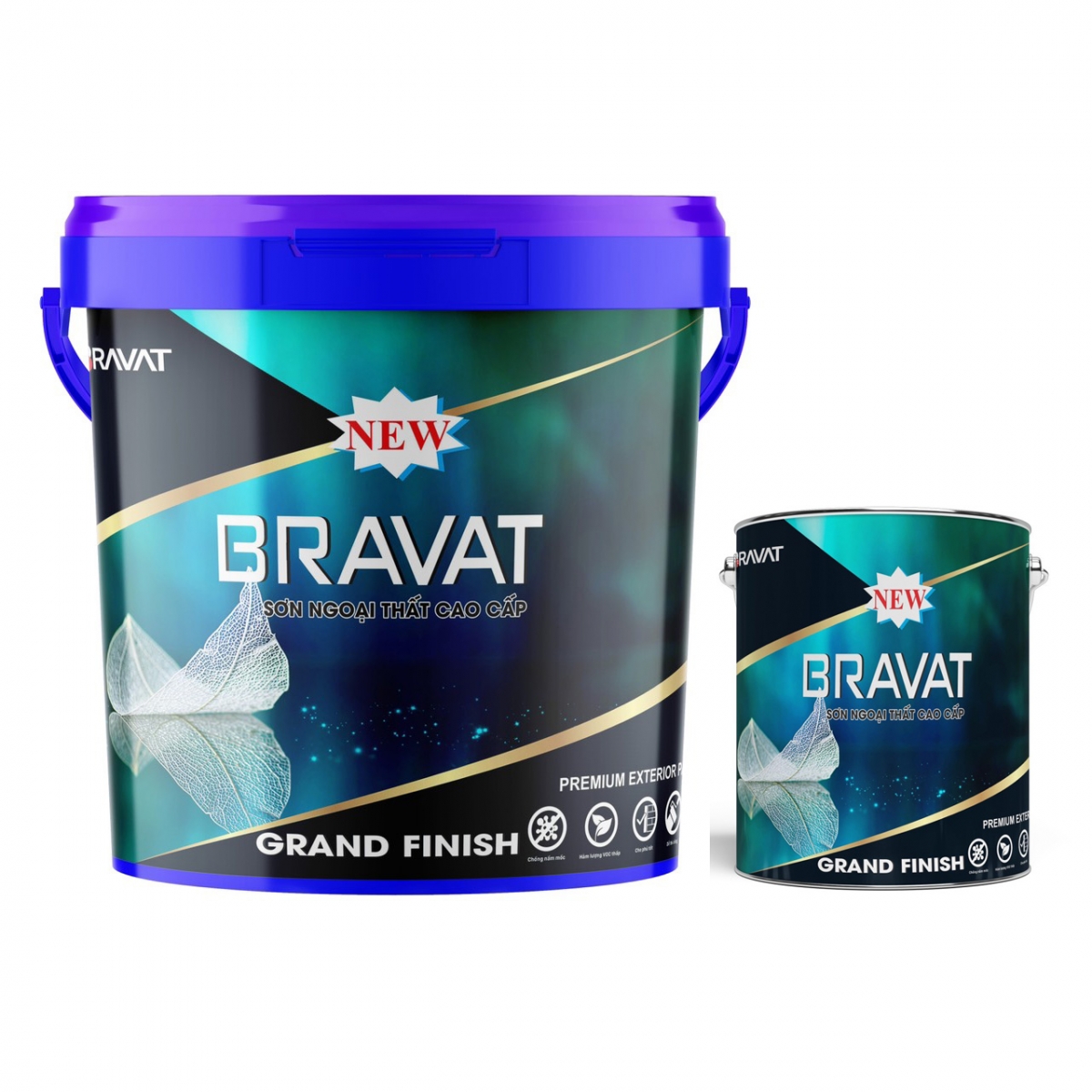 Sơn ngoại thất cao cấp Bravat Grand Finish